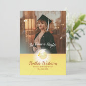 Die Zukunft ist die Ankündigung des Abschlusses (Stehend Vorderseite)