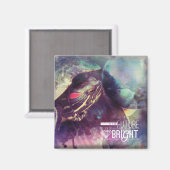 Die Zukunft ist die Helle Turtle Magnet (Vorderseite/Rückseite)