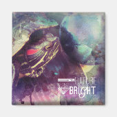 Die Zukunft ist die Helle Turtle Magnet (Vorne)