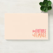 Die Zukunft ist die weibliche Post-It-Notes Post-it Klebezettel (Büro)