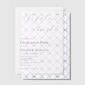 Die Zukunft ist ein Minimalistischer Script-Abschl Pergament Einladungen (Versetzt (Einladung))