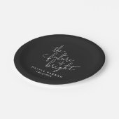 Die Zukunft ist ein richtiges Party Pappteller (Schrägansicht)