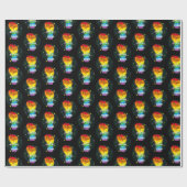 Die Zukunft ist gleich hoch Geschenkpapier (Flach)