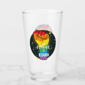 Die Zukunft ist gleich hoch Glas (Rückseite)