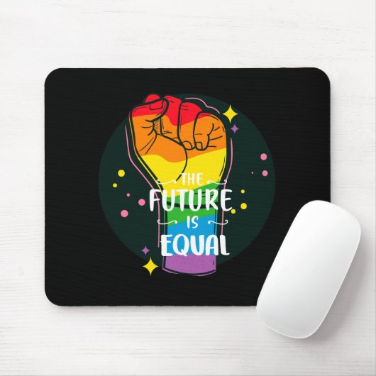 Die Zukunft ist gleich hoch Mousepad (Mit Mouse)
