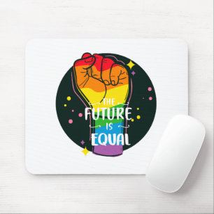 Die Zukunft ist gleich hoch Mousepad