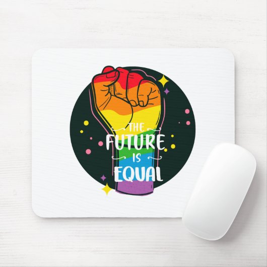 Die Zukunft ist gleich hoch Mousepad (Mit Mouse)