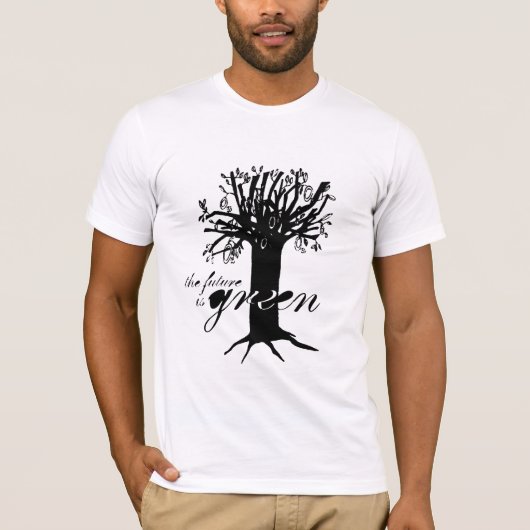 Die Zukunft ist grün T-Shirt (Vorderseite)