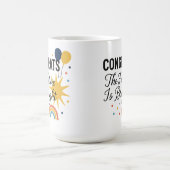 Die Zukunft ist hell - Glückwünsche erhitzen Tasse (Zentrum)