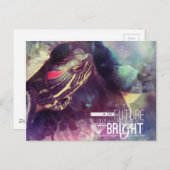 Die Zukunft ist hell, Myrtle, die Schildkröte Postkarte (Vorne/Hinten)