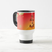 "Die Zukunft ist hell", so die gute Sicht auf Sonn Reisebecher (Vorderseite Links)