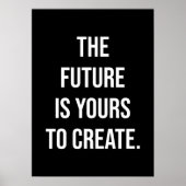 Die Zukunft ist Ihre zu schaffen, Gym Hustle Erfol Poster (Vorne)