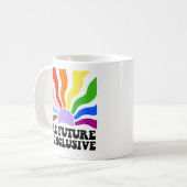 Die Zukunft ist inklusiv Kaffeetasse (Vorderseite Links)