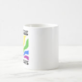 Die Zukunft ist inklusiv Kaffeetasse (Mittel)