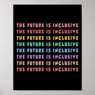 Die Zukunft ist inklusiver Sonderschullehrer  Poster