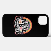 Die Zukunft ist inklusives Rainbow LGBTQ Flag Gay Case-Mate iPhone Hülle (Rückseite (Horizontal))