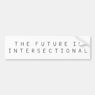 Die Zukunft ist Intersectional Autoaufkleber