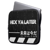 Die Zukunft ist jetzt Laptopschutzhülle (Vorderseite Links)