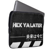 Die Zukunft ist jetzt Laptopschutzhülle (Vorne Rechts)