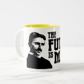 Die Zukunft ist meine! Tasse (Vorderseite Links)