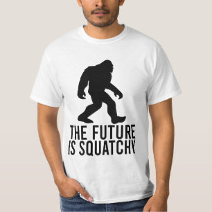 Die Zukunft ist Squatchy - Funny Bigfoot T-Shirt