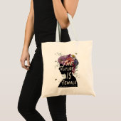 Die Zukunft ist - Tasche weiblich (Vorderseite (Produkt))