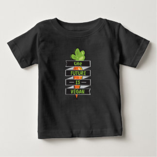 Die Zukunft ist vegan Baby T-shirt