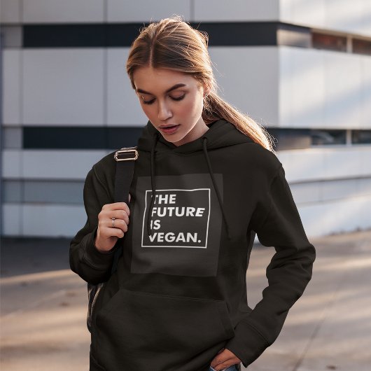 Die Zukunft ist Vegan Hoodie