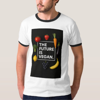 Die Zukunft ist Veganer T - Shirt - T-Shirt für Ti