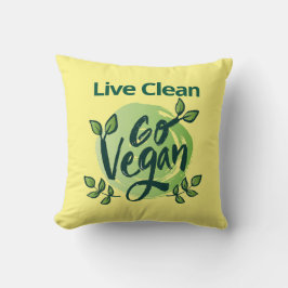 Die Zukunft ist Veganes Design Kissen