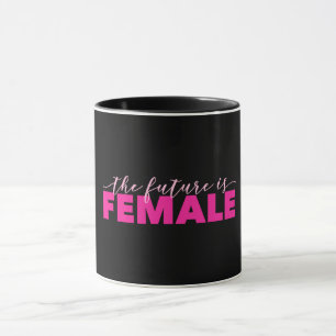 Die Zukunft ist weiblich 310 ml Kombitasse Tasse