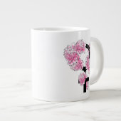 Die Zukunft ist weiblich Jumbo-Tasse (Vorderseite Rechts)