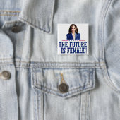 Die Zukunft ist weiblich Kamala Harris Button (Beispiel)