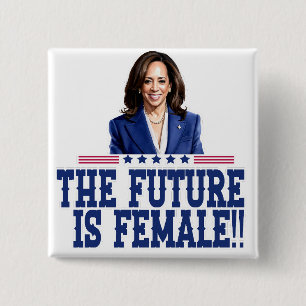 Die Zukunft ist weiblich Kamala Harris Button