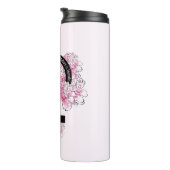 Die Zukunft ist weiblich Thermosbecher (Nach rechts gedreht)