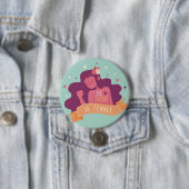 Die Zukunft ist weibliche Schaltfläche Button (Beispiel)