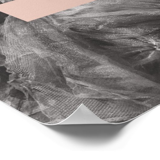 Die Zukunft ist weibliches Poster - weibliche Prin (Ecke)