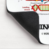 Die Zukunft liegt in Bergbaugenenen (DNA-Replikati Mousepad (Ecke)
