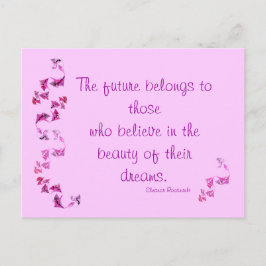 Die Zukunft Postkarte