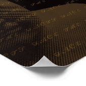 Die Zukunft retten ist in deinen Händen Poster (Ecke)