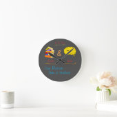 die Zukunft Runde Wanduhr (Zuhause)
