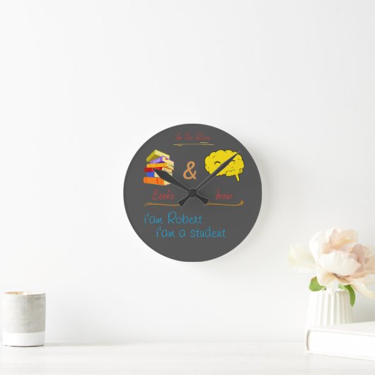 die Zukunft Runde Wanduhr (Zuhause)