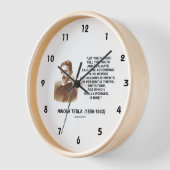 Die Zukunft sagen, die Wahrheit Nikola Tesla Zitat Uhr (Winkel)