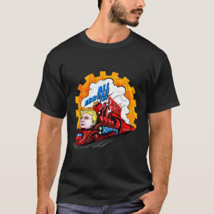 Die Zukunft Trumps 2024 im Ausland ist alles in Or T-Shirt
