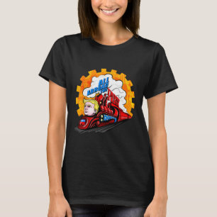 Die Zukunft Trumps 2024 im Ausland ist alles in Or T-Shirt
