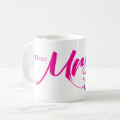 Die zukünftige Frau Clooney Kaffeetasse (Vorderseite Links)