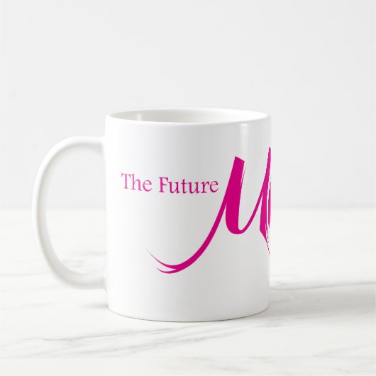 Die zukünftige Frau Clooney Kaffeetasse (Links)