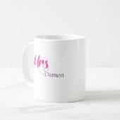Die zukünftige Frau Damon Kaffeetasse (Vorderseite Links)