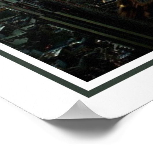 Die zukünftige Stadt Poster (Ecke)