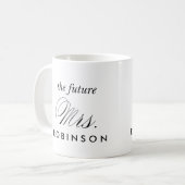 DIE ZUKÜNFTIGE TASSE FRAU-//COFEE (Vorderseite Links)